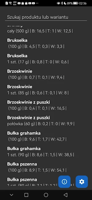 OPTY Tabele Screenshot 1