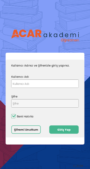 Acar Akademi Öğretmen Screenshot 0