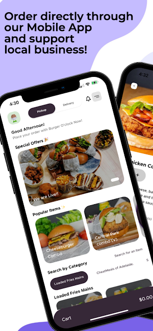 Burger O'Clock Screenshot 0