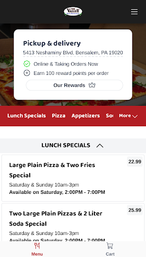 The Valley Pizza Screenshot 1