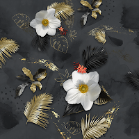 4K Wallpaper HD - Black Gold D