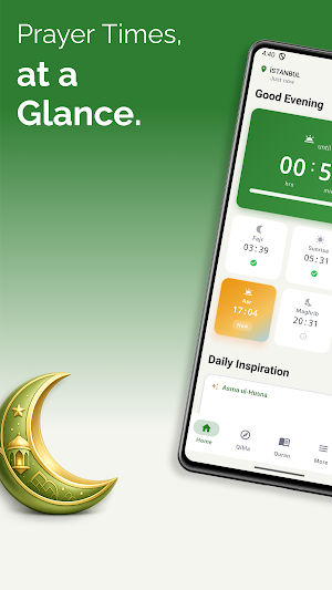 Tevazu: Prayer Times & Quran Screenshot 0