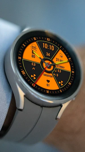 Hybrid Radiation Watch face Screenshot 2