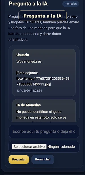 Comparador Oro: oro y monedas Screenshot 3