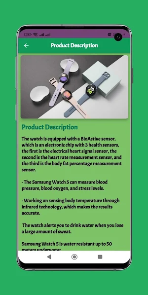 Samsung Galaxy Wath5 Pro Guide Screenshot 0