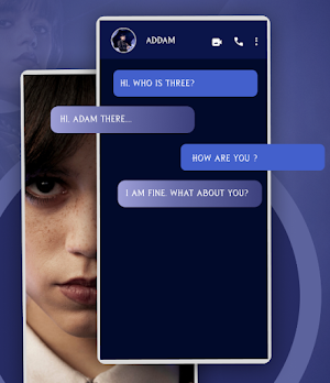 Wednesday Addams – Fake Call Screenshot 3
