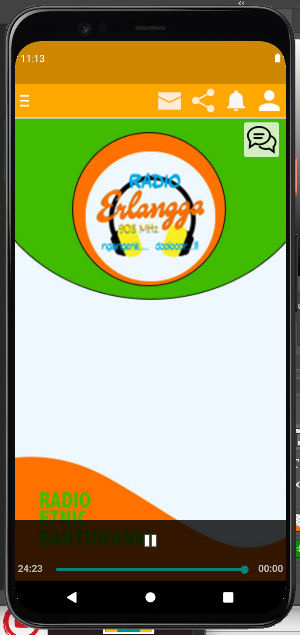 Radio Erlangga Fm screenshot 1