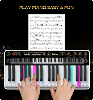 Learn Piano: Real Keyboard Screenshot 0