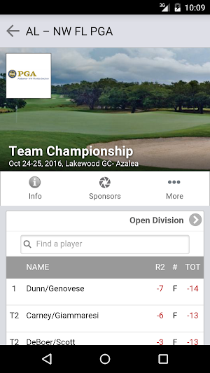 Alabama – NW Florida PGA Screenshot 2