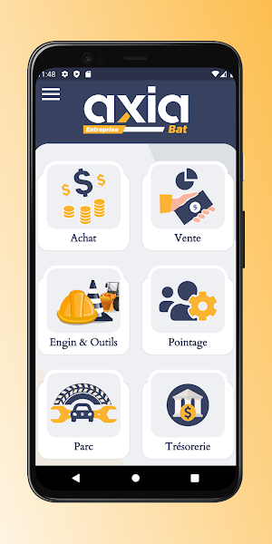 axiaBat Entreprise Mobile Screenshot 3