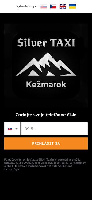 SilverTaxi Kežmarok Screenshot 0