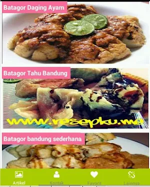 Aneka Resep Batagor Lengkap Screenshot 1