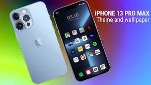 iPhone 13 Pro Max Launcher Screenshot 1