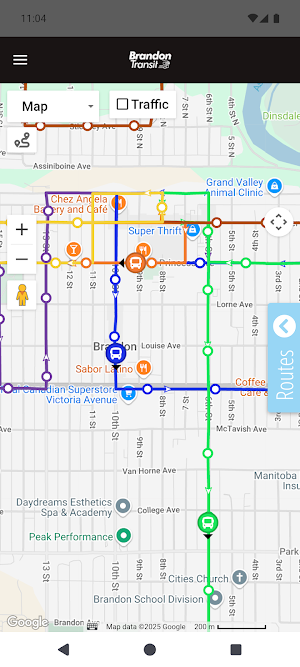 BDN Transit Screenshot 2