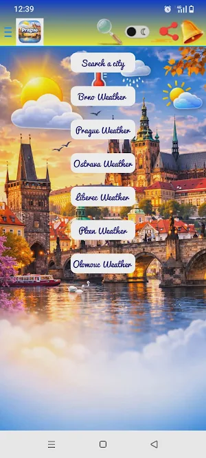 Prague Weather – 7 Days Screenshot 1