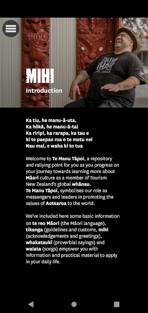 Te Manu Tāpoi Screenshot 1