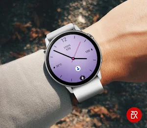 Soft Purple Lilac Watch Face Screenshot 2