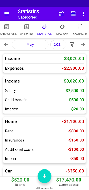 My Budget Book Pro Screenshot 3