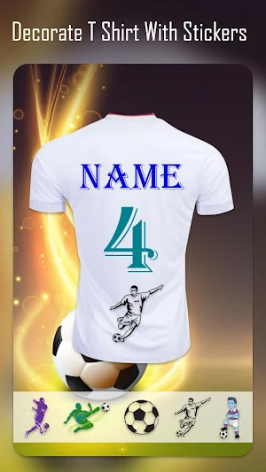 Jersey Design Maker : Cricket Jersey & Football Screenshot 2