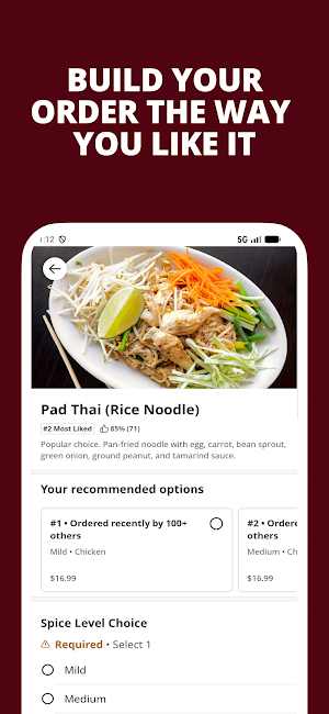 Tararine Thai Cuisine Screenshot 1