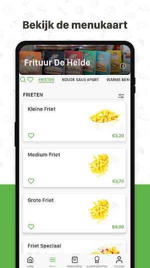 Frituur De Heide Screenshot 1