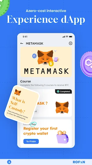 ROFAN - Learn and Earn Crypto Screenshot 3