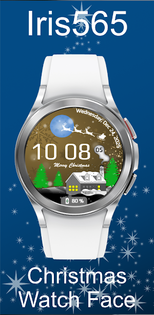 Iris565 Christmas Watch Face Screenshot 2