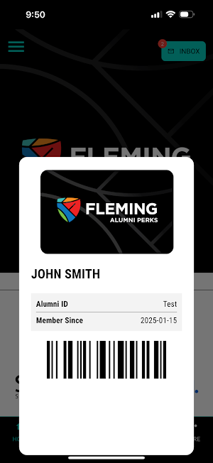 Fleming Alumni Perks Screenshot 1