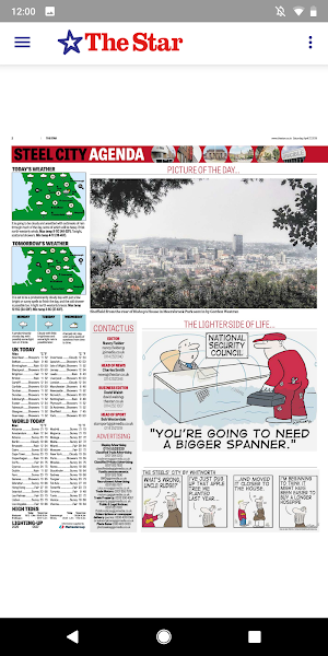 The Sheffield Star Newspaper Screenshot 1