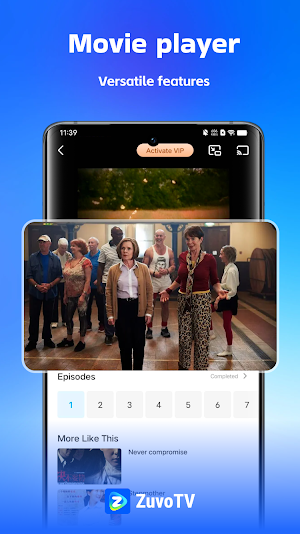 ZuvoTV: Stream TV & Movies Screenshot 1