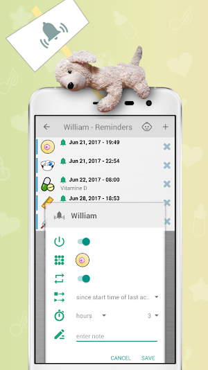 Baby Care Tracker - Breastfeeding Screenshot 3