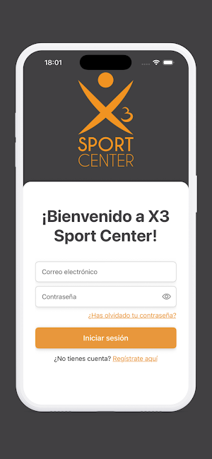 X3 Sport Center Screenshot 1