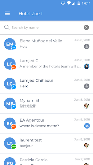 Quicktext Hotel Messaging Screenshot 3