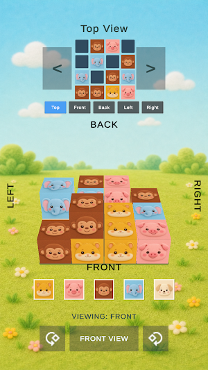 Cube Build Challenge 3D Puzzle Screenshot 0