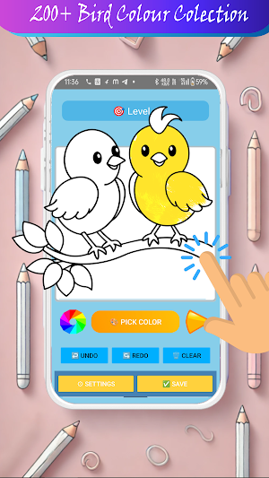 Wing Canvas - Coloring Screenshot 1