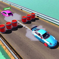 Chained Cars Battle