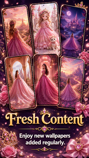 Princess Wallpapers for Girls Screenshot 3