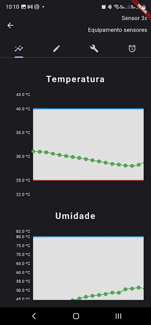 SensorSystem App Screenshot 1