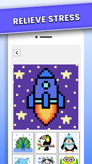 Pixel Art - Paint by Number Screenshot 3