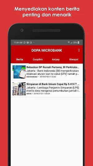 DOPA MICROBANK Screenshot 0