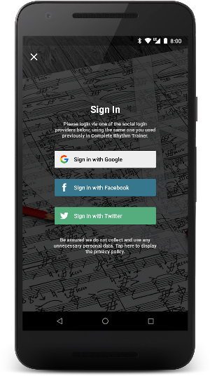 Teacher License for Complete Rhythm Trainer Screenshot 1