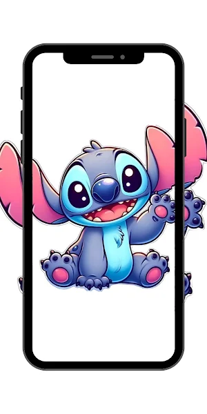 Blue Koala Stich Wallpaper Screenshot 3