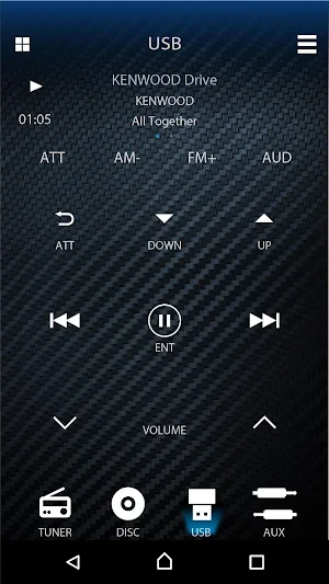 KENWOOD Remote Screenshot 1