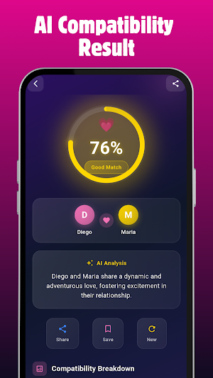Name Compatibility - Love Test Screenshot 1