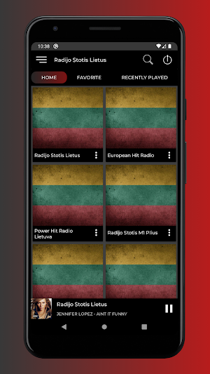 Radijo Stotis Lietus Radio App Screenshot 0