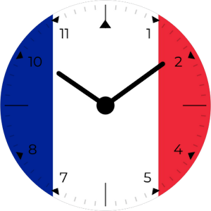 France Analog Watch Face Screenshot 0