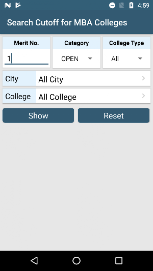 MBA Admission 2020 Screenshot 1