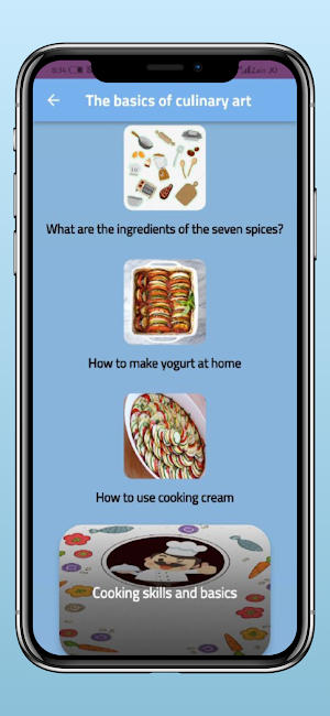 The basics of culinary art Screenshot 0