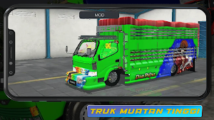 Mod Truk Oleng Muatan Tinggi Screenshot 1