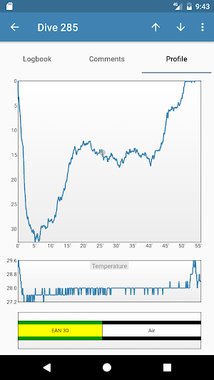 Diving Log Screenshot 3